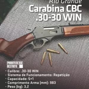 CARABINA PUMA LEVER ACTION RIO GRANDE .30-30