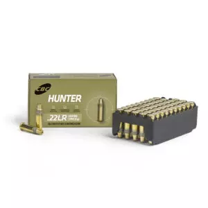 MUNIÇÃO CBC .22 LR HUNTER HYPER CHPO 33GR