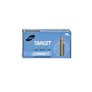 MUNIÇÃO CBC .22 WMR ETOG TARGET 40GR
