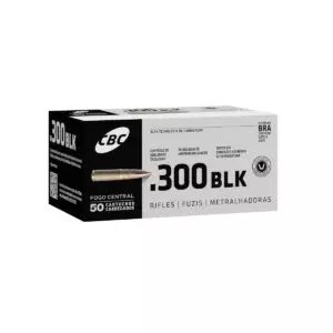 MUNIÇÃO CBC .300 BLACKOUT ETOG SUBSONIC 200GR 50un