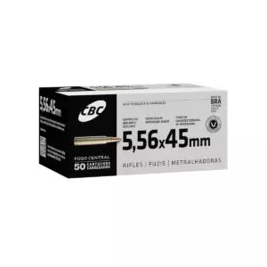 MUNIÇÃO CBC 5.56mm M193 55GR 50un