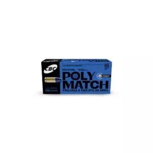 MUNIÇÃO CBC 9MM LPC 124GR POLYMATCH 50un