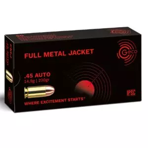 MUNIÇÃO GECO .45 FMJ 230GR