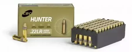 CARTUCHO CBC .22LR HUNTER HYPER CHPO 33GR 50un