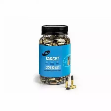 MUNIÇÃO CBC .22LR CHOG 40GR TARGET 300un