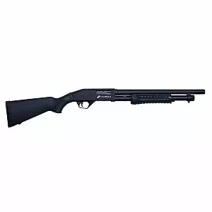 ESPINGARDA CBC PUMP MILITARY 3.0 CORONHA FIXA 12 GA